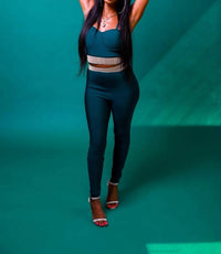 Porshia By Porshia Banks - Currency Crop Top