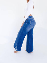 Dear John Denim - Women's Fiona High Rise Wide Leg Jeans
