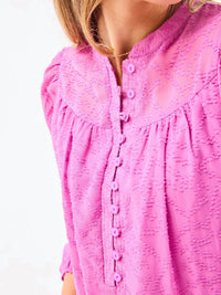 Mary Square - Brianna Button Loop Top