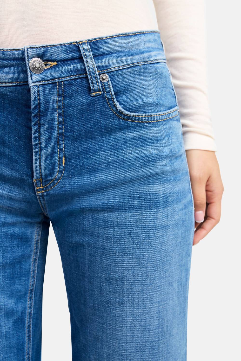 Cambio - Tess Wide Leg Jeans