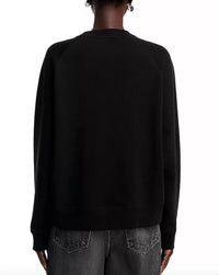 Essentiel Antwerp - Heater Sequin Heart Sweatshirt