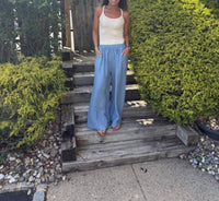 Brand Bazar - Loren Linen Palazzo Pants