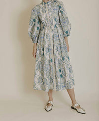 Aureum - Paisley Shirt Dress