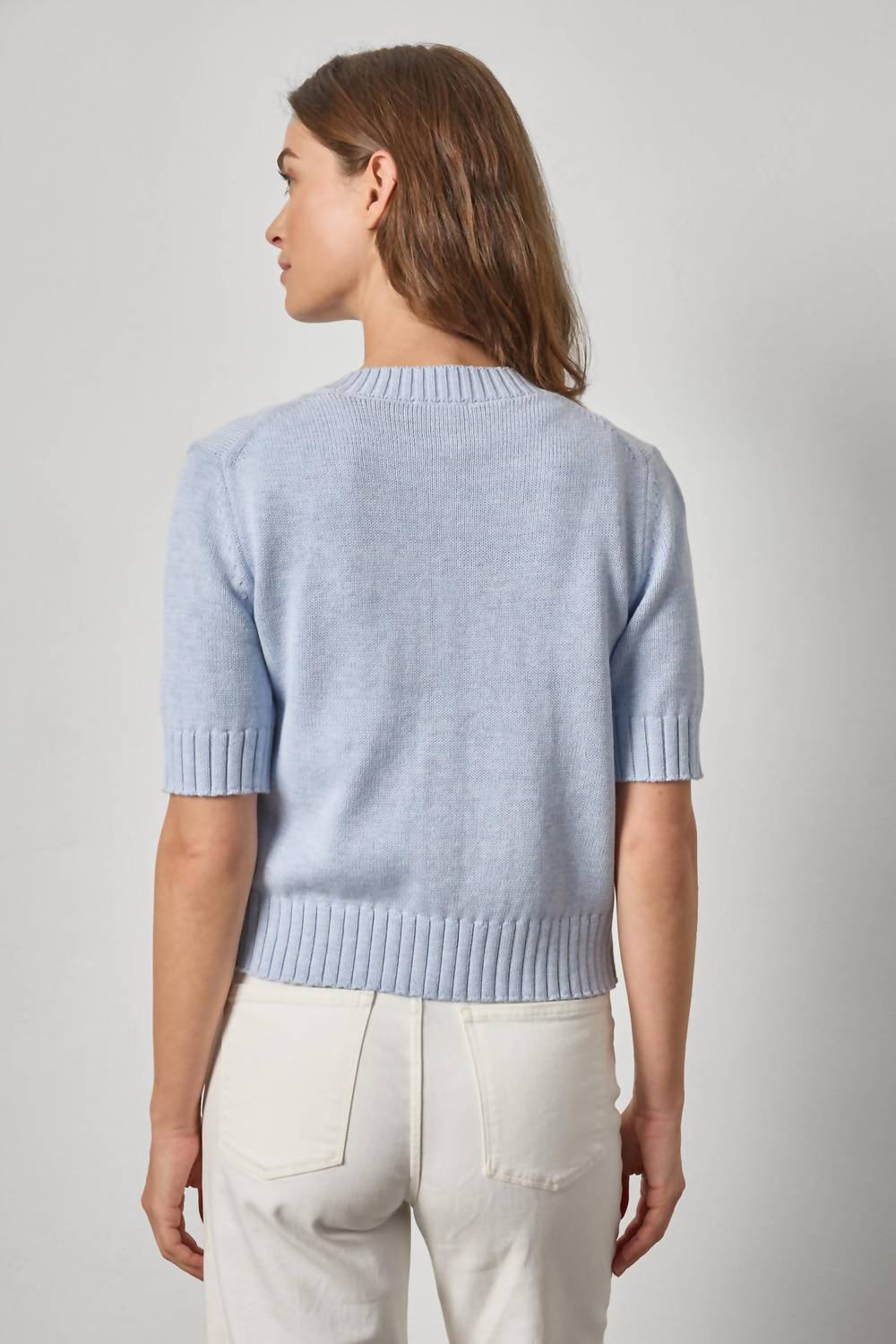 Lilla P - Elbow Sleeve Cardigan