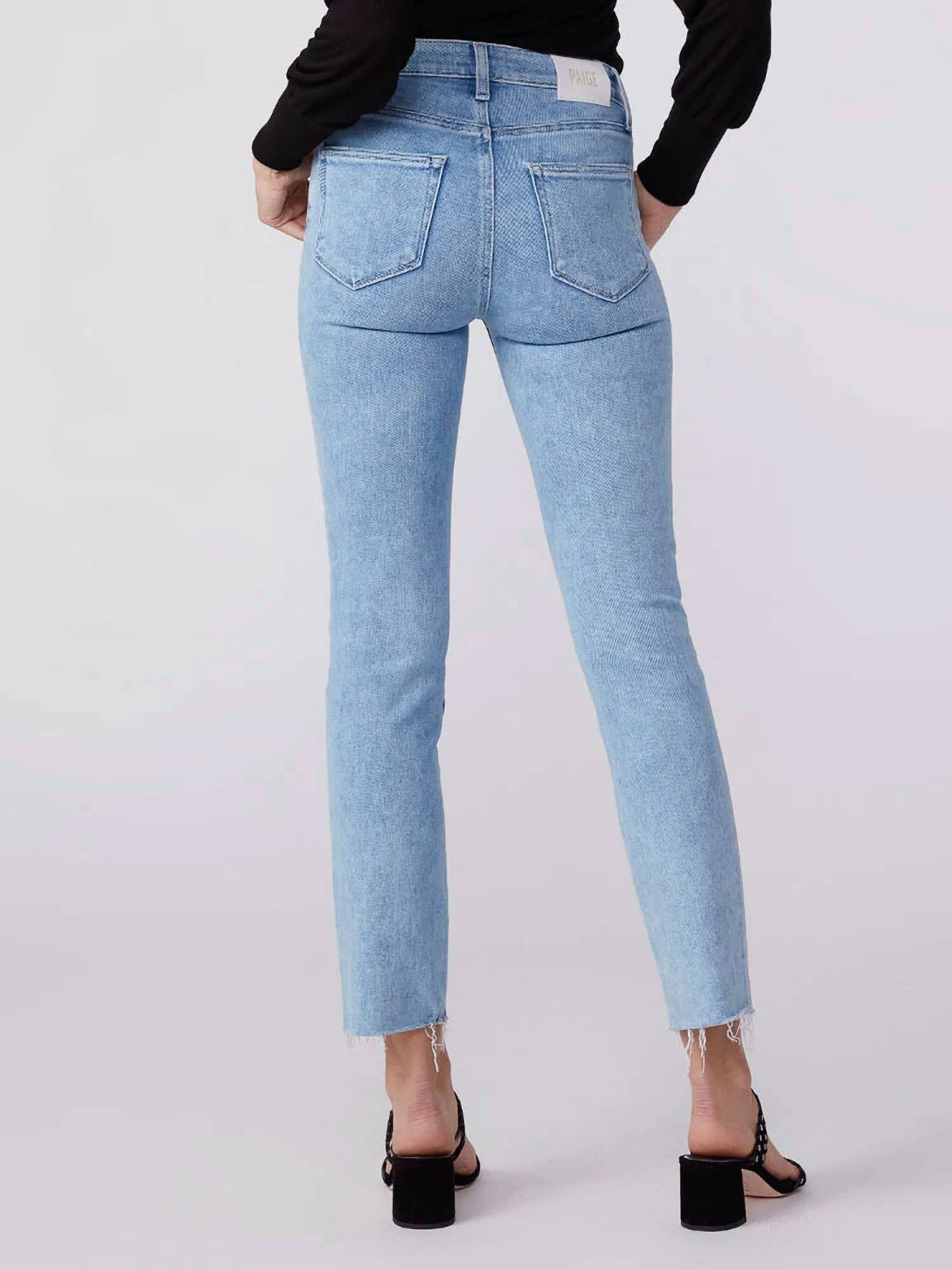 CINDY WITH RAW HEM JEAN