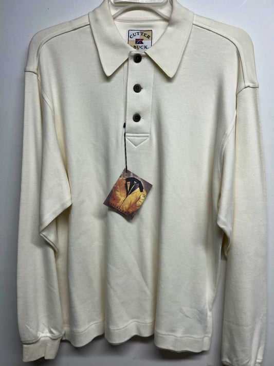 Cutter & Buck - Men's Button Up Long Sleeve Polo