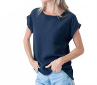 Six/Fifty - Chelsea Pocket Blouse