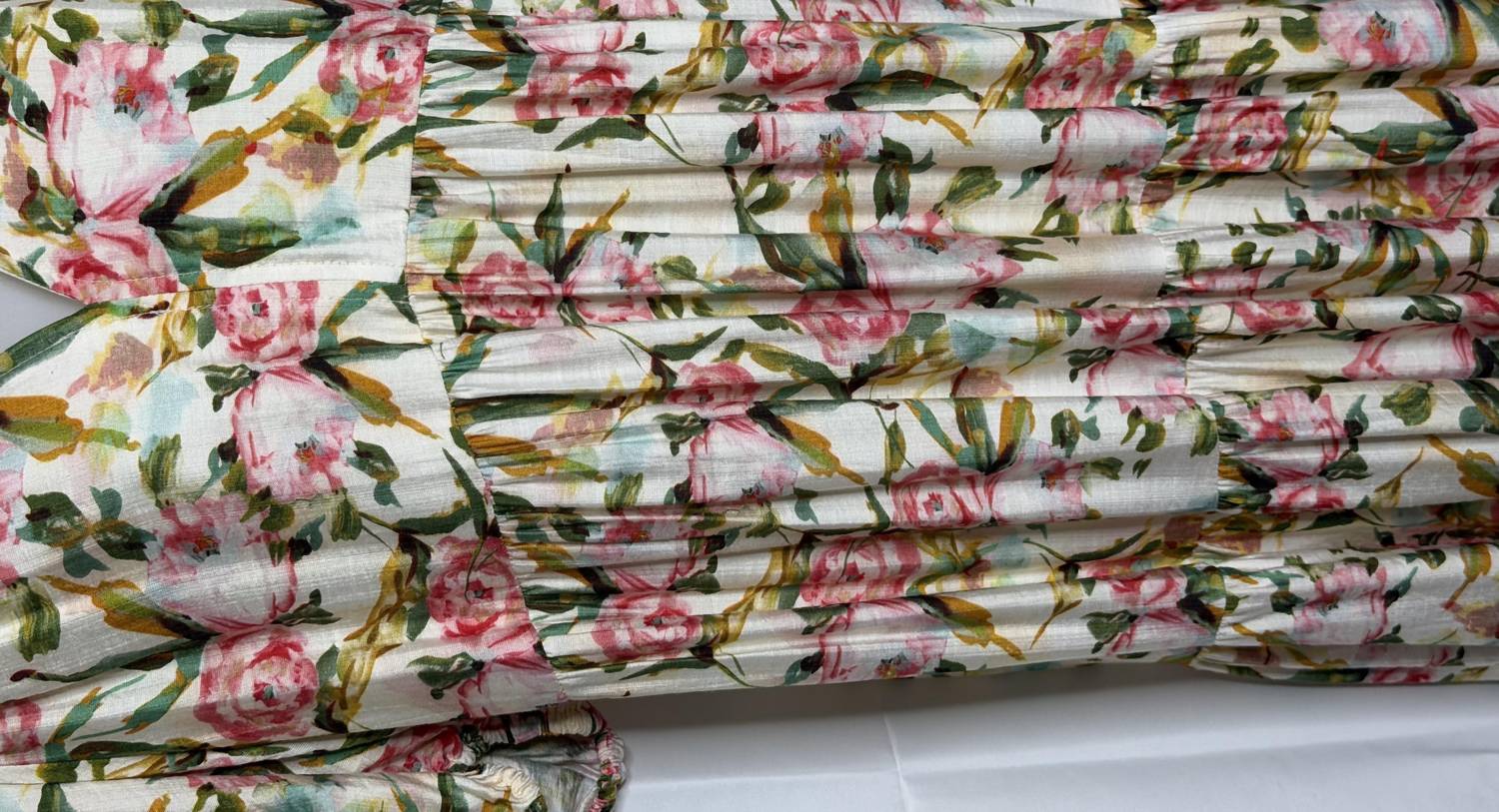 Umgee - Women's Printed Sweetheart Dress
