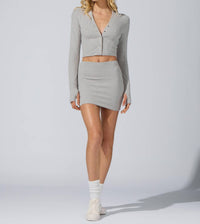Heroine Sport - Henley Rib Cardigan