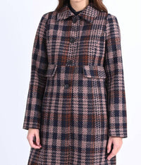 Molly Bracken - Plaid Pattern Coat