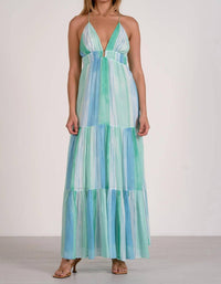 Elan - Strovia Tiered Maxi Dress