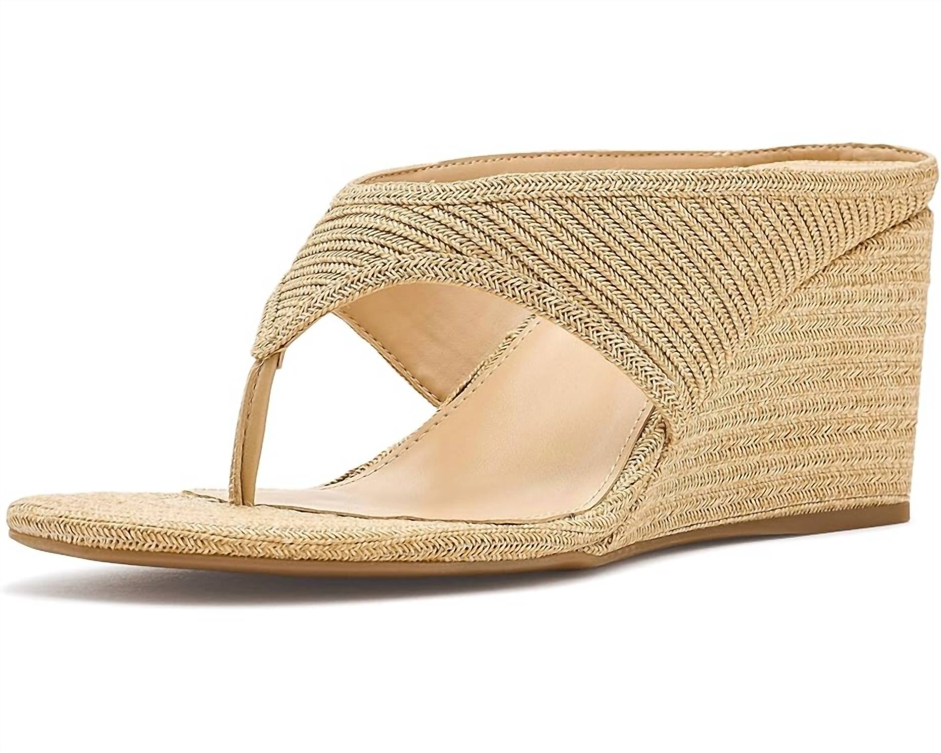 Marc Fisher - Women's Udena Wedge Thong Sandal