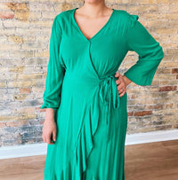 Bluivy - Adelina Maxi Wrap Dress