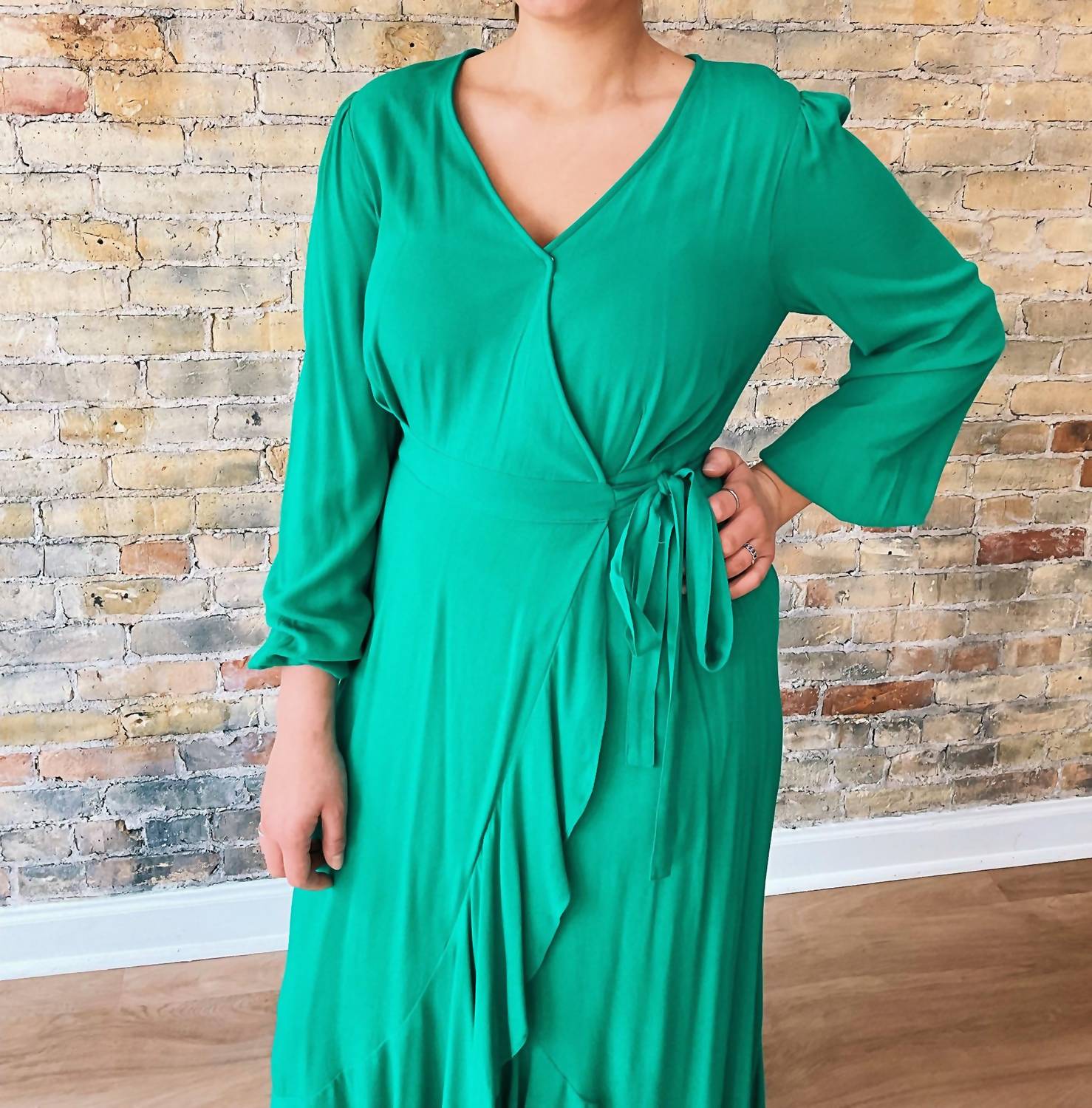 Bluivy - Adelina Maxi Wrap Dress