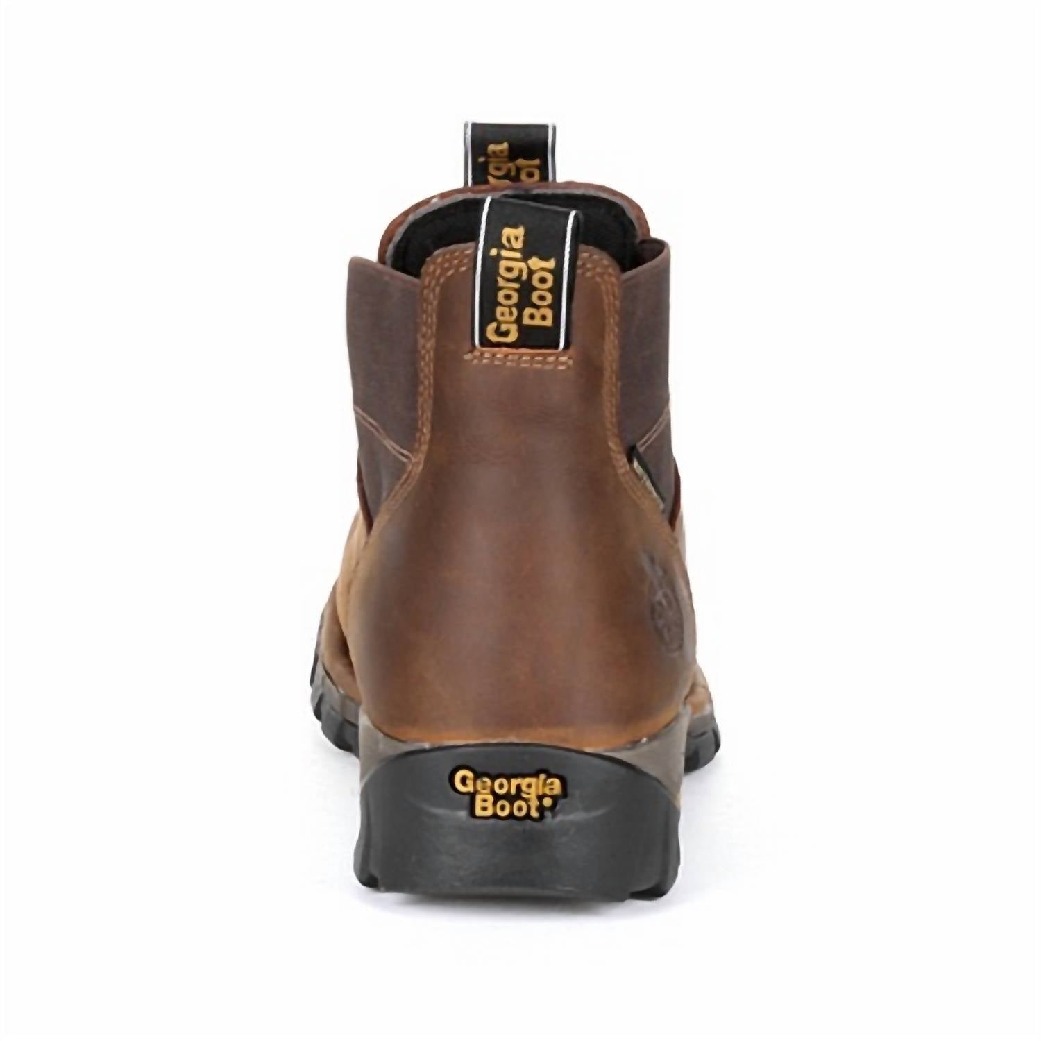 Georgia Boot Men's Eagle One Safety Toe Chelsea Boot in brown - men's boots - view 5