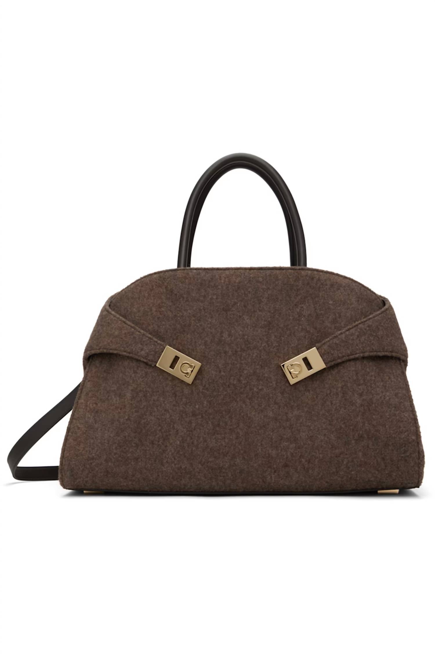 Salvatore Ferragamo - Wool Hug bag