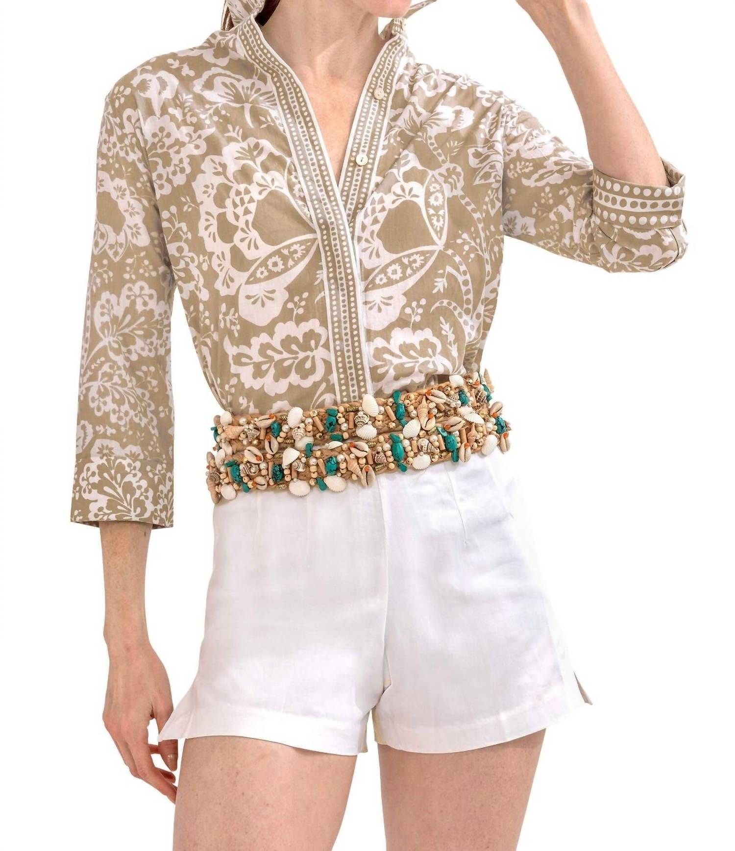 Gretchen Scott - Comfy Shirt Flora