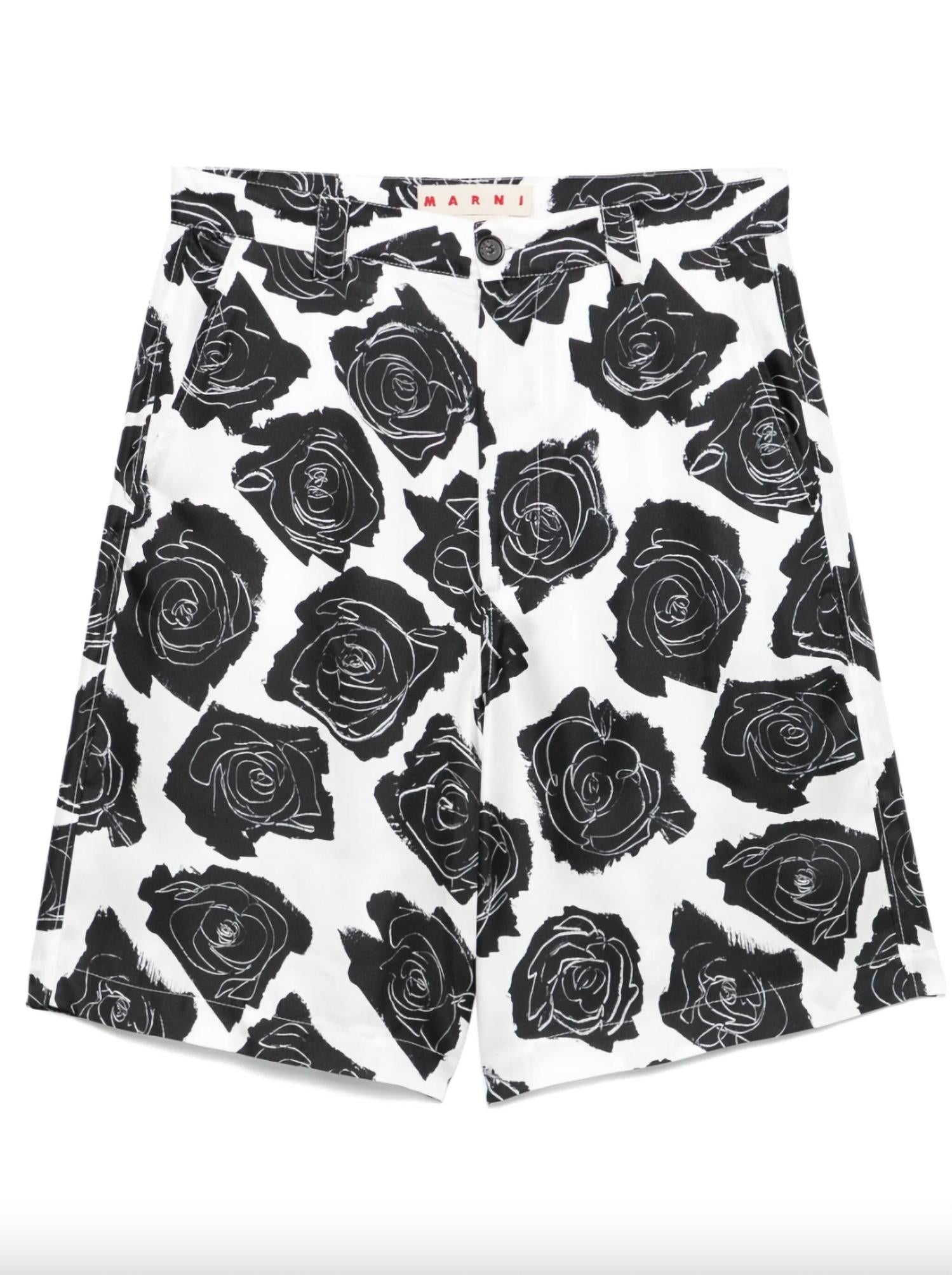 Marni - Men's Luna Silk Twill Shorts