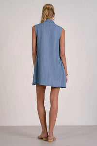 Elan - Sleeveless Button Down Dress