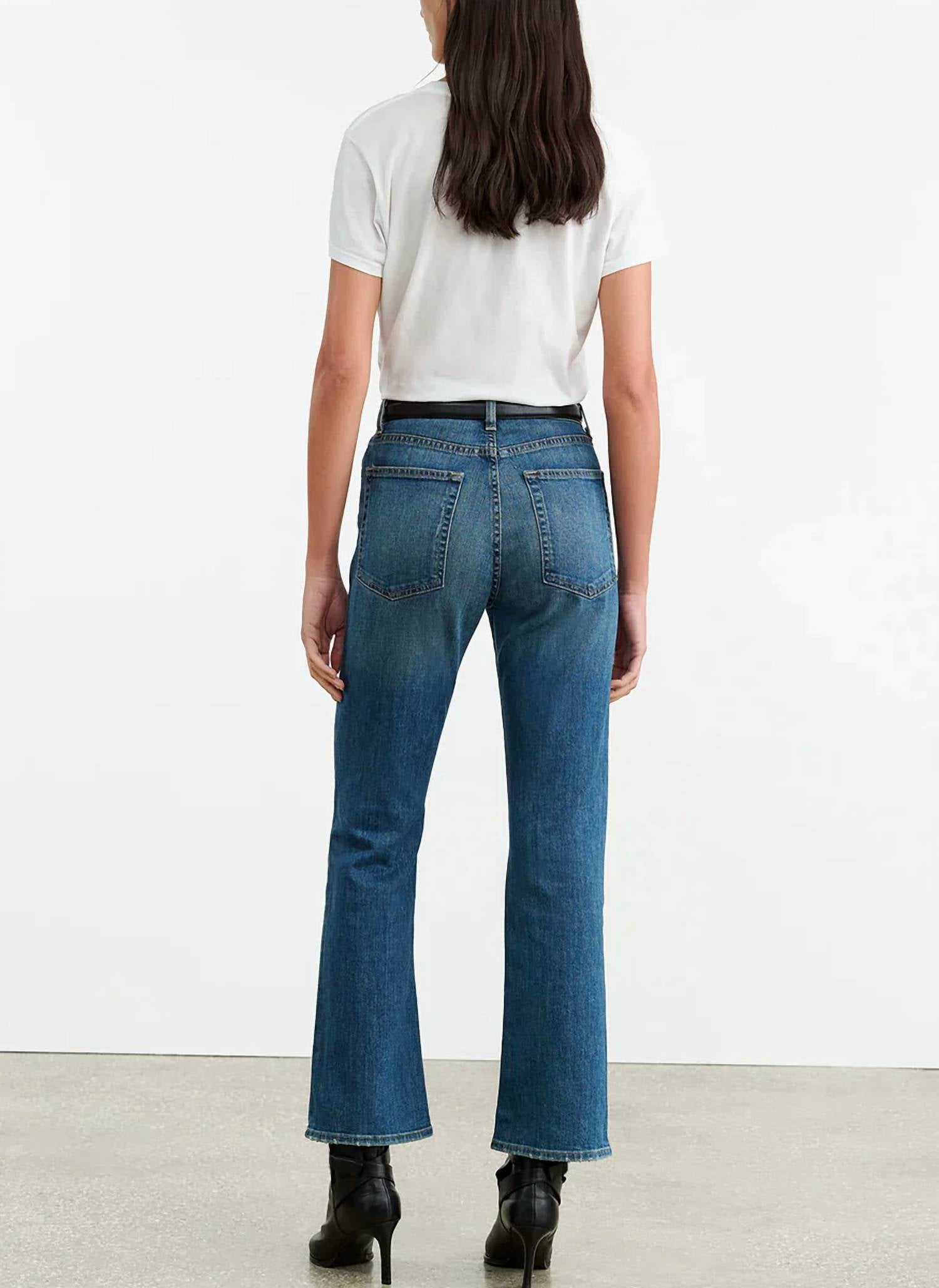 Nili Lotan - Mid-rise Boot Cut Jean
