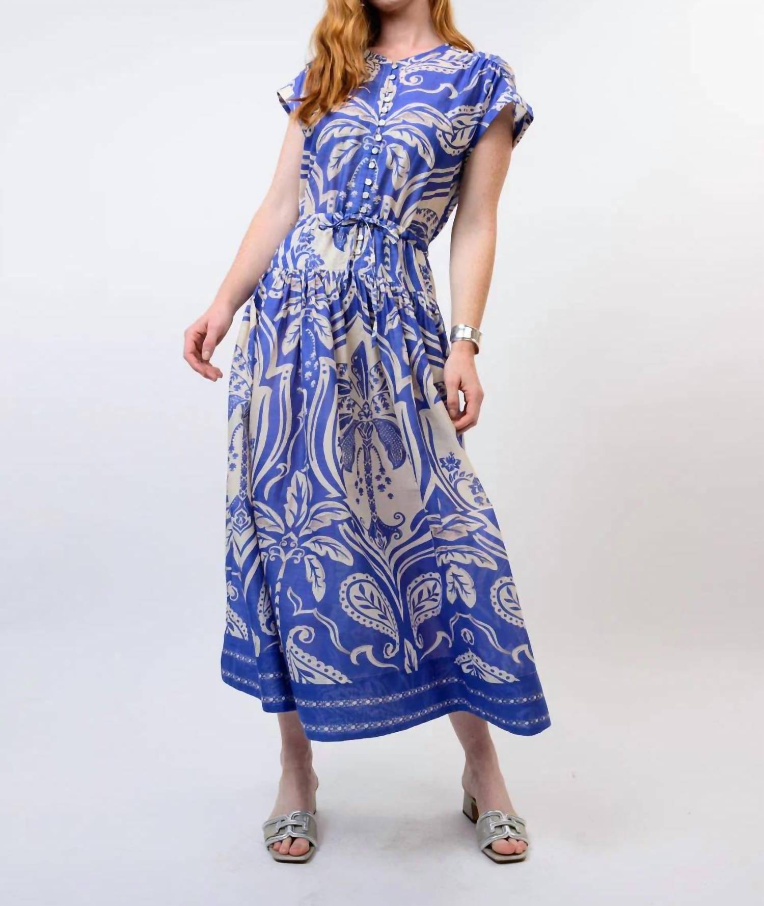 Ivy Jane - Women's Royal Palms Dress