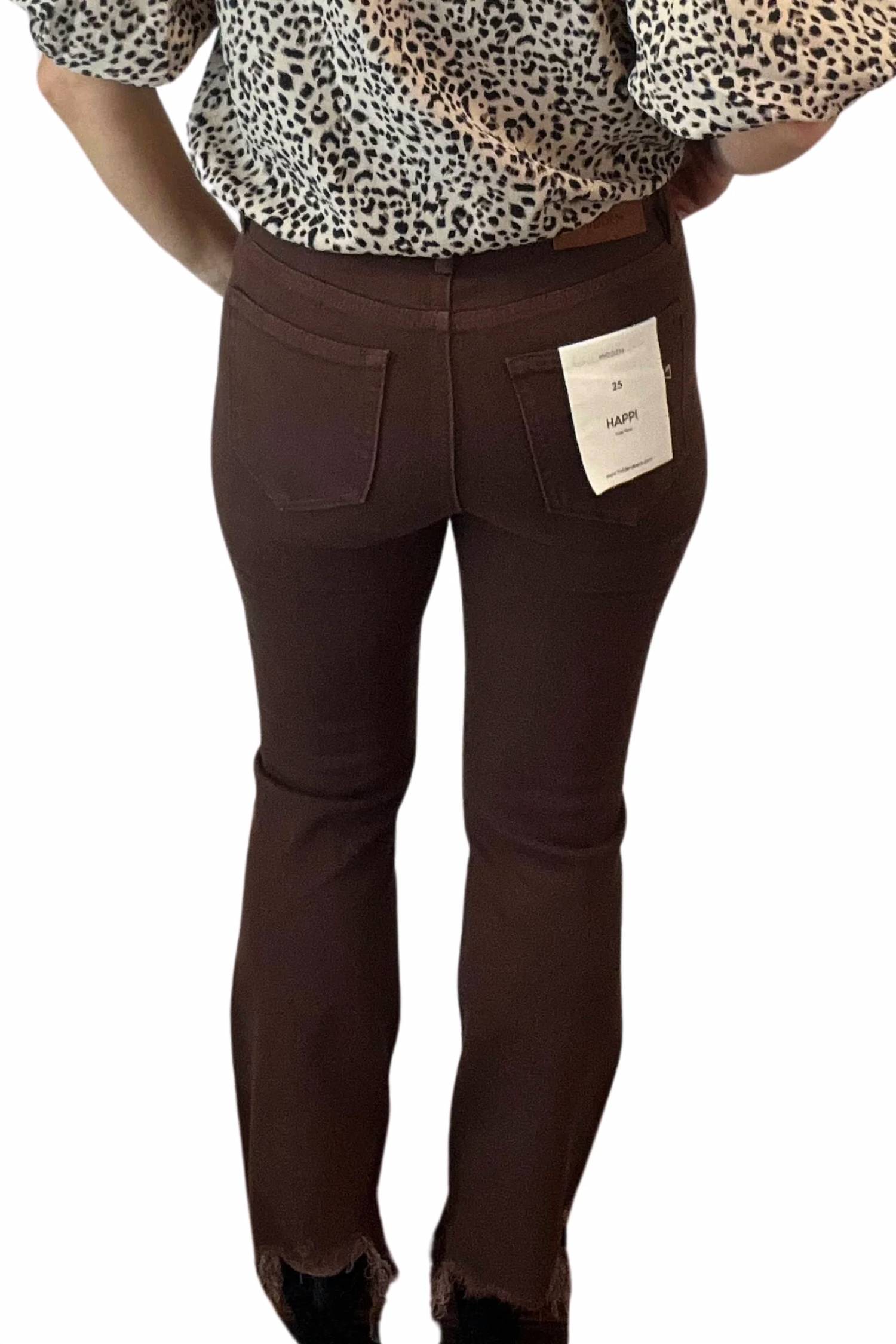 Hidden - Happi Cropped Flares Pants