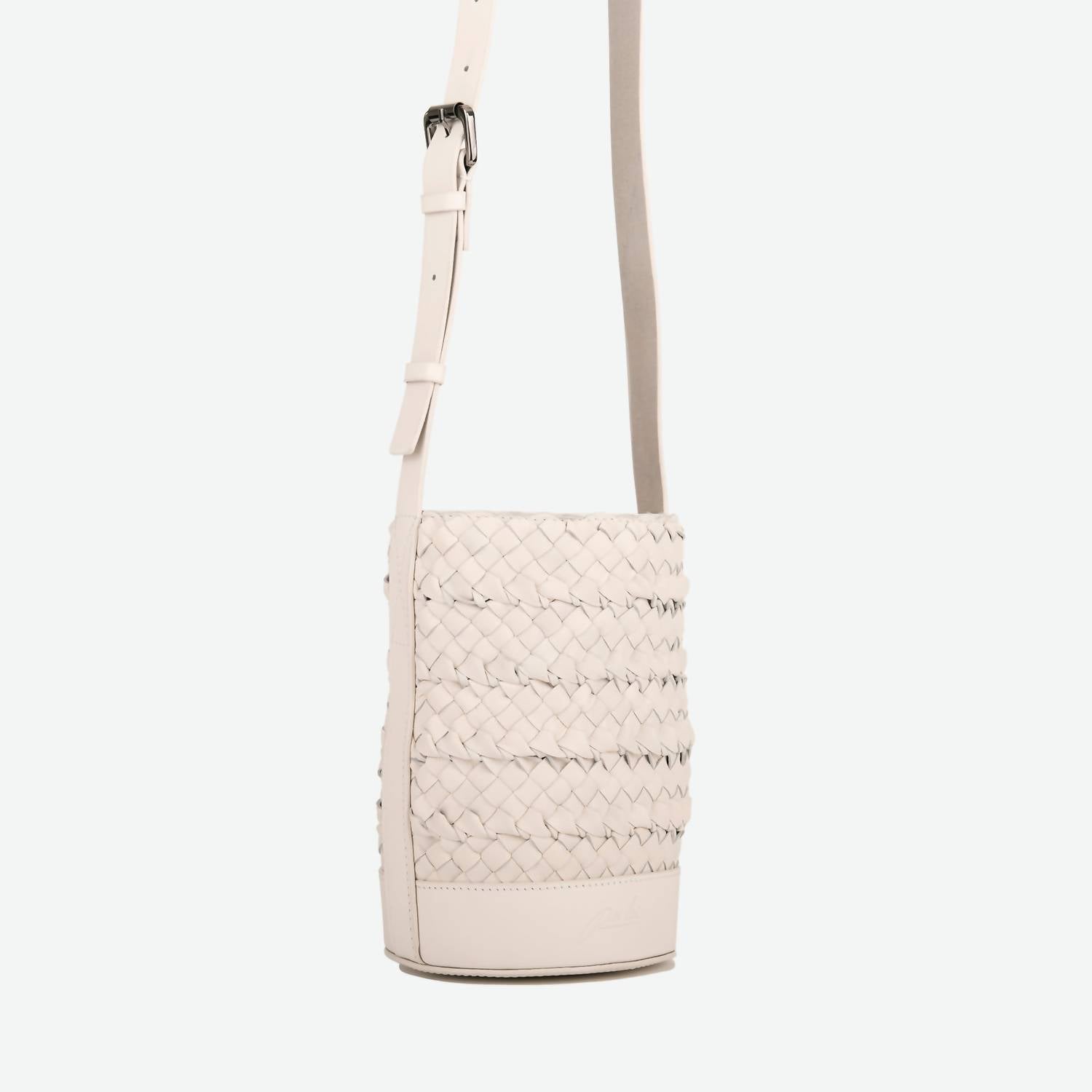 Per Lei New York - Women's Mini Emery Woven Bucket Bag