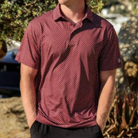 High Creek Outdoors - Lonestar Texas-inspired Print Polo