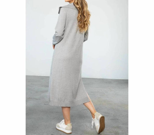Thml - Cozy Collared Sweater Dress