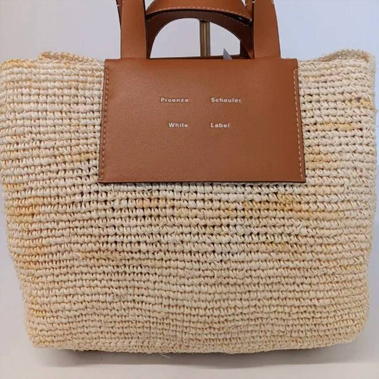 Proenza Schouler White Label - Morris Large Raffia Tote Bag