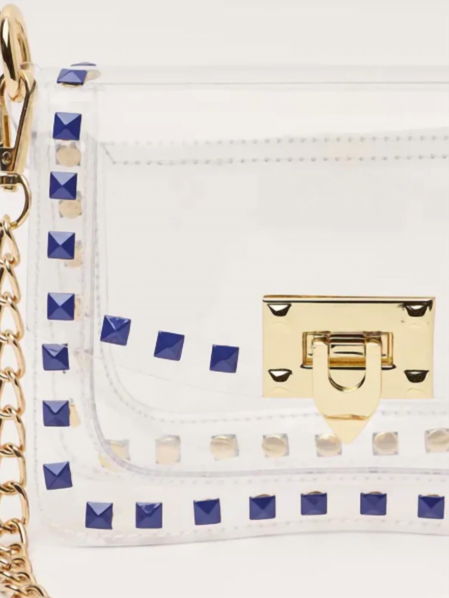 Clearly Handbags - Women's Jackie Clear Gameday Bag