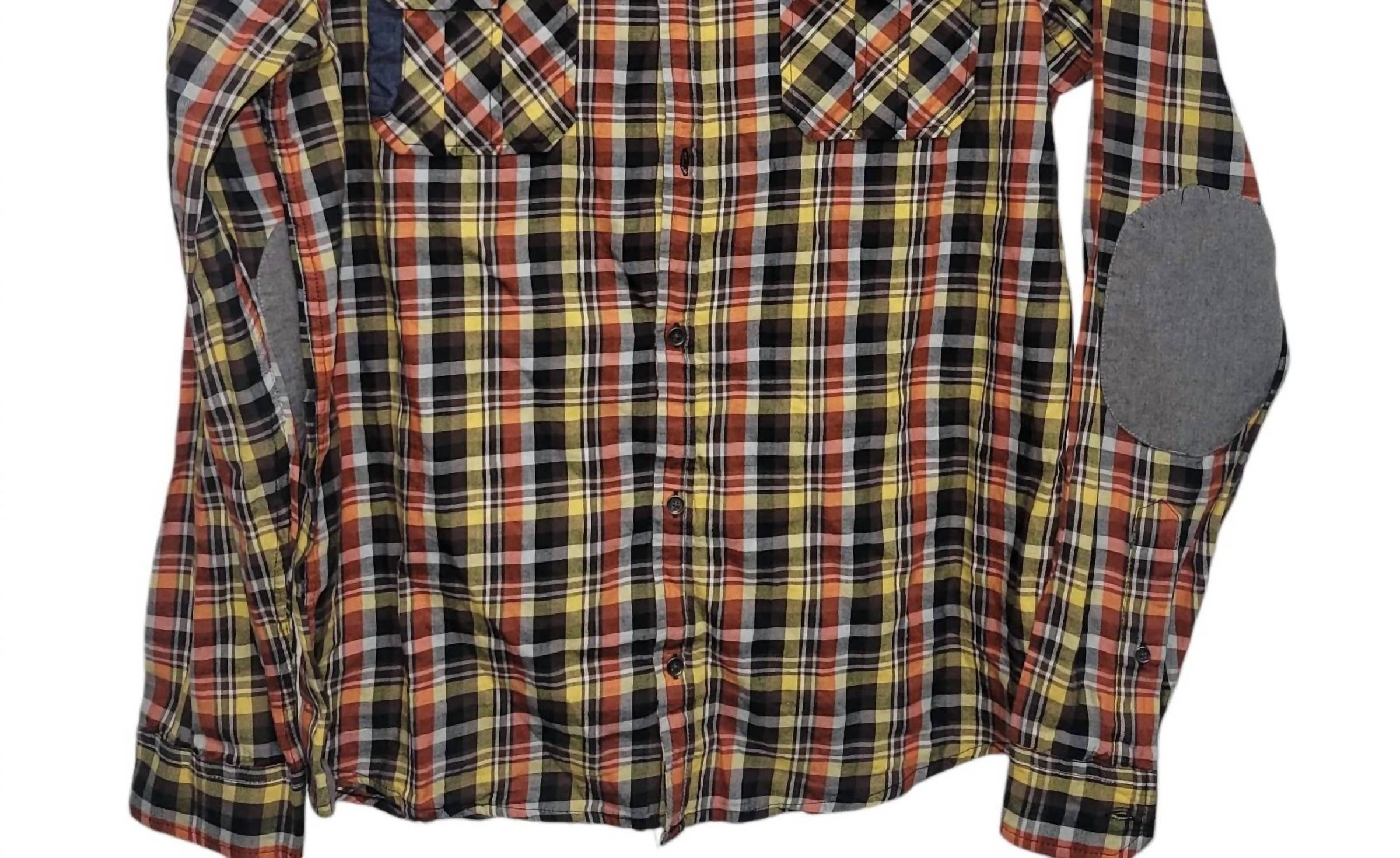 Buffalo David Bitton - Men's Long-sleeves Plaid Shirt