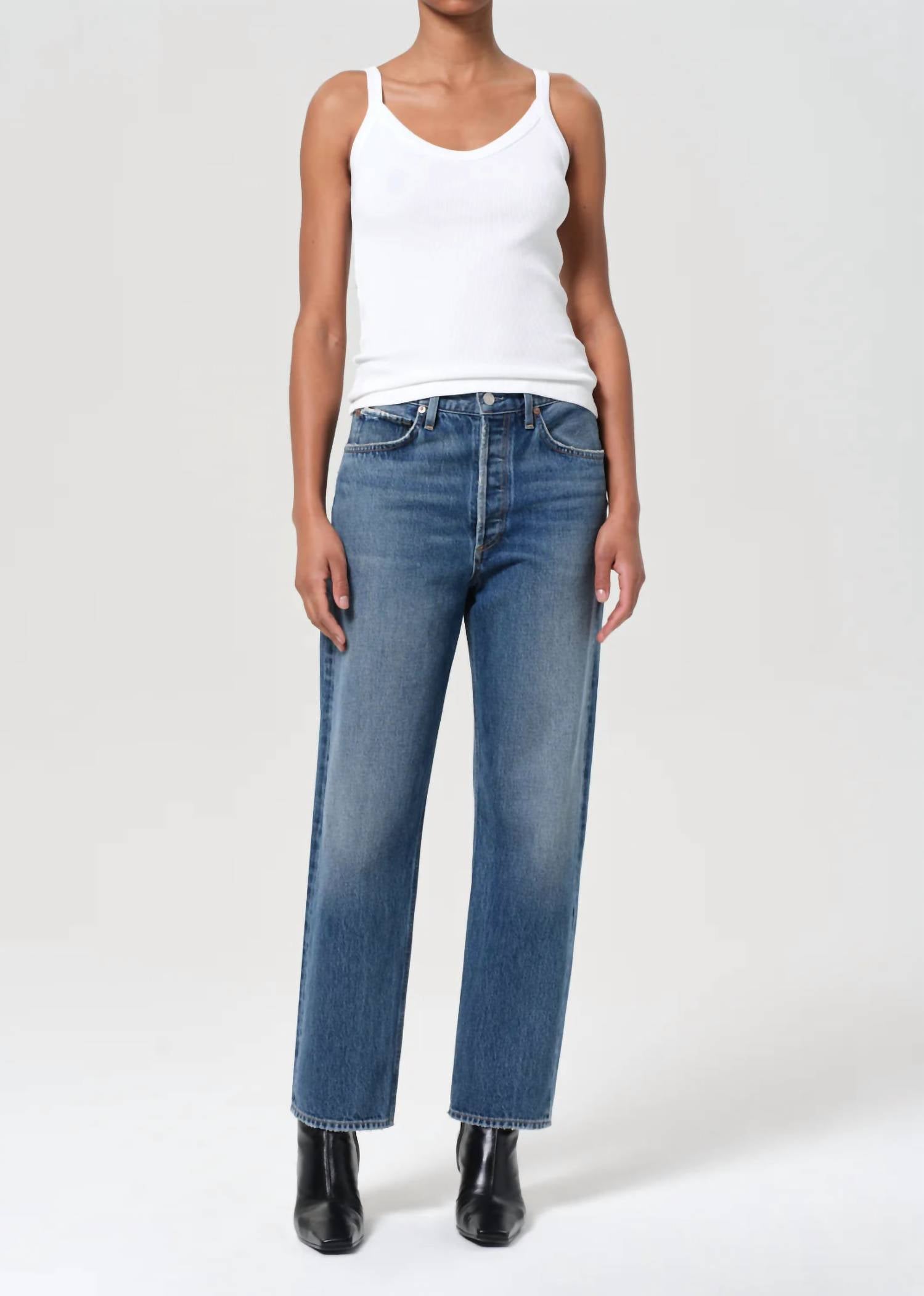 Agolde - 90’s Mid Rise Straight Jeans