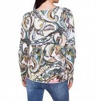 Charlie B - V Neck Lightweight Sweater
