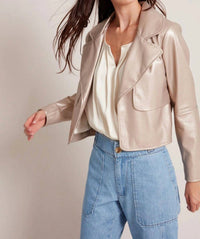 Adroit Atelier - Ninon Short Leather Jacket