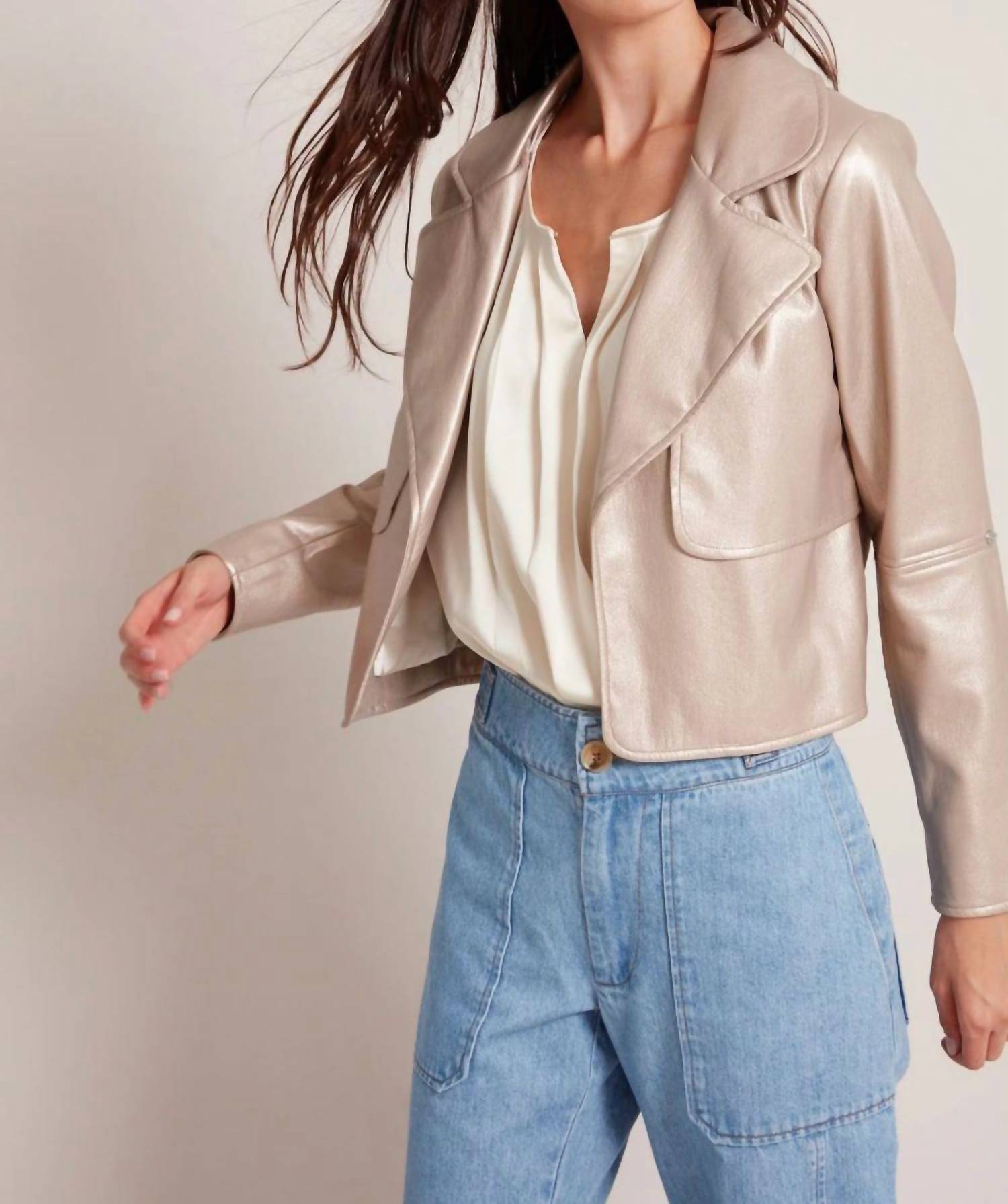 Adroit Atelier - Ninon Short Leather Jacket