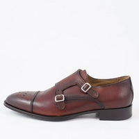 Pastori - Men's Romulus Leather Monk Strap Shoe