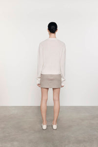 Enza Costa - WOOL SUITING MINI SKIRT