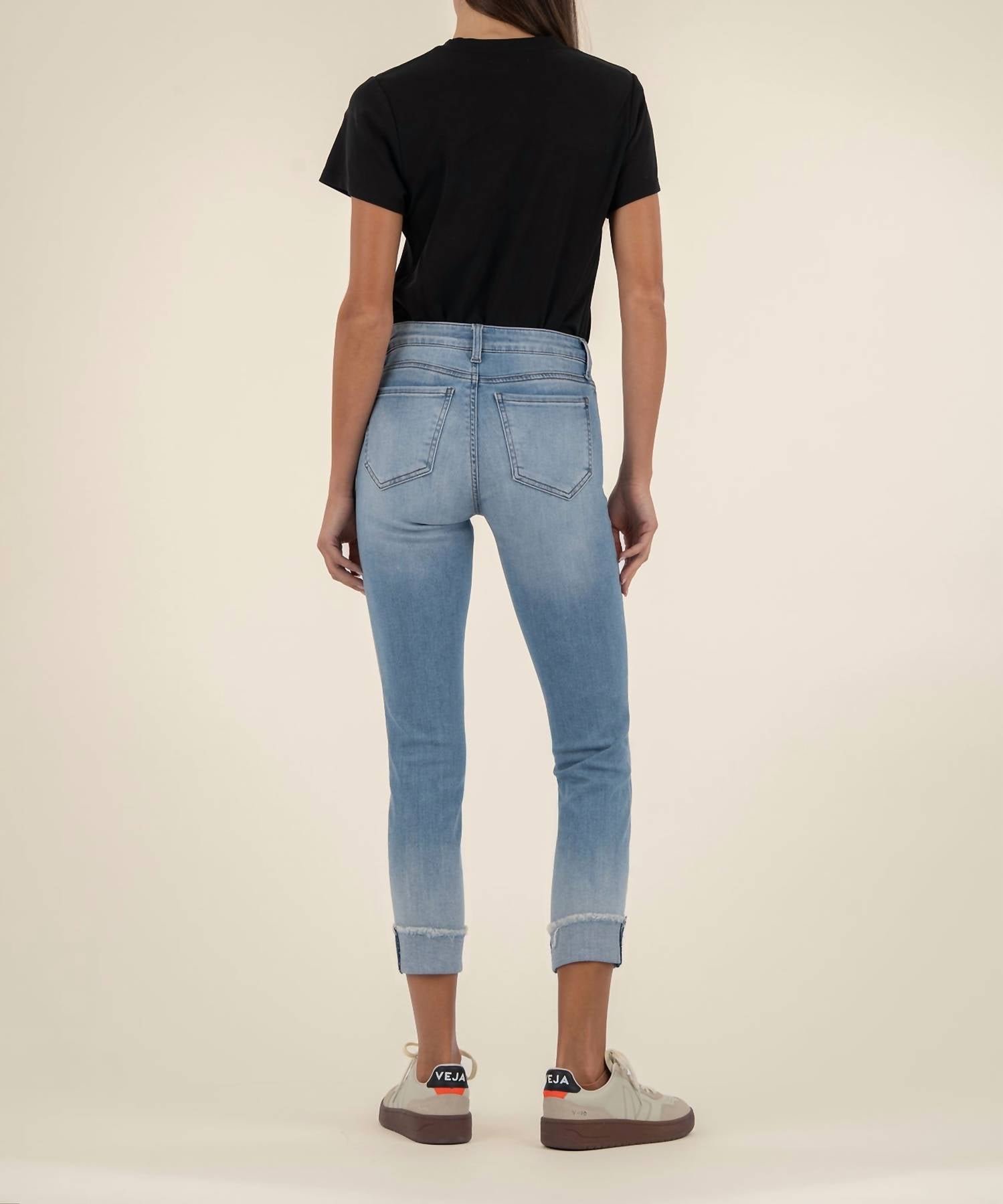 Kut From The Kloth - Amy Crop Straight Leg Jeans