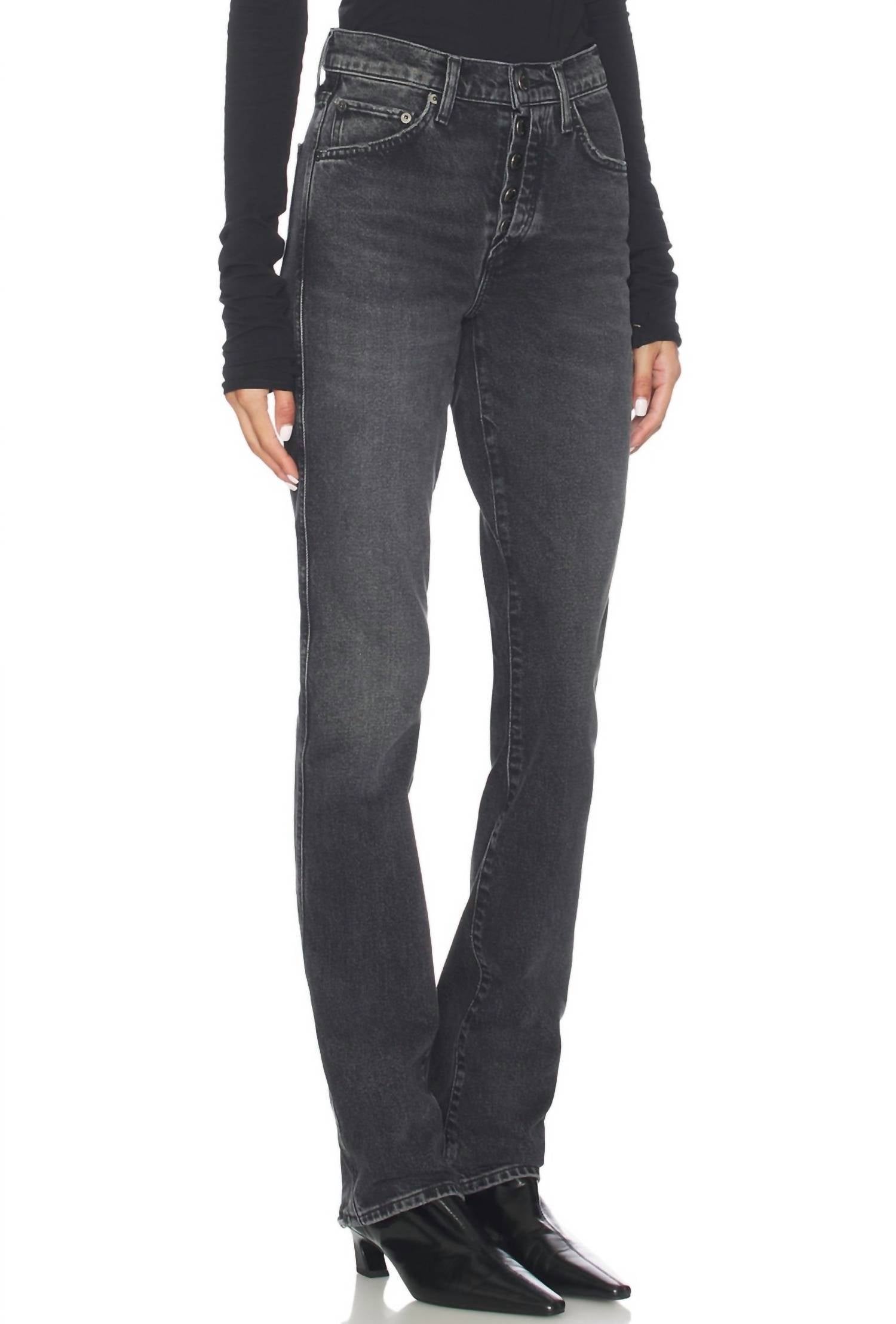 Agolde - Jetta Stacked Skinny Jeans