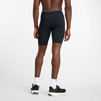 New Balance Sleek Pocket Half Tight 9 in black - men's shorts - detail view