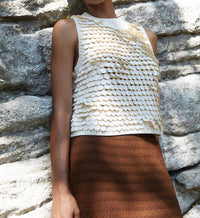 Eleven Six - Cora Sequin Sweater-tank Top