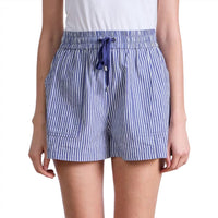 APIECE APART Women's Surf Short in skinny stripes - women's shorts