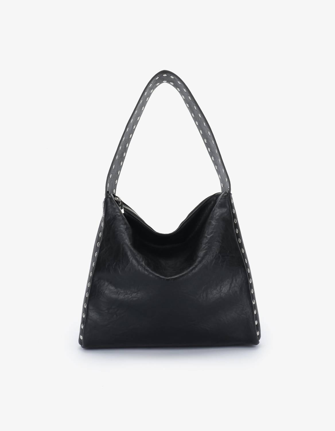 Remi/Reid - Women's Pascal Vegan Studded Shoulder Bag
