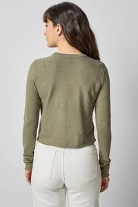 Lilla P - Long Sleeve Bias Cut Crew Tee