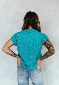 Lucky & Blessed - Western Icon Button Down Shirt