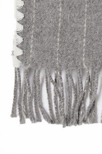 MARELLA Women's Orosei Scarf in grigio - women's scarf - detail view