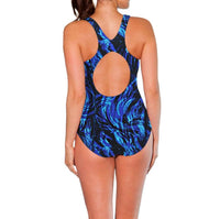 Waterpro - Chlorine Resistant Fit Back One Piece Swimsuit