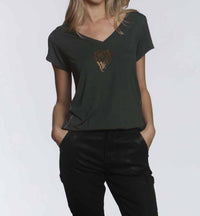 Label+Thread - Graphic Harper V-neck Tee