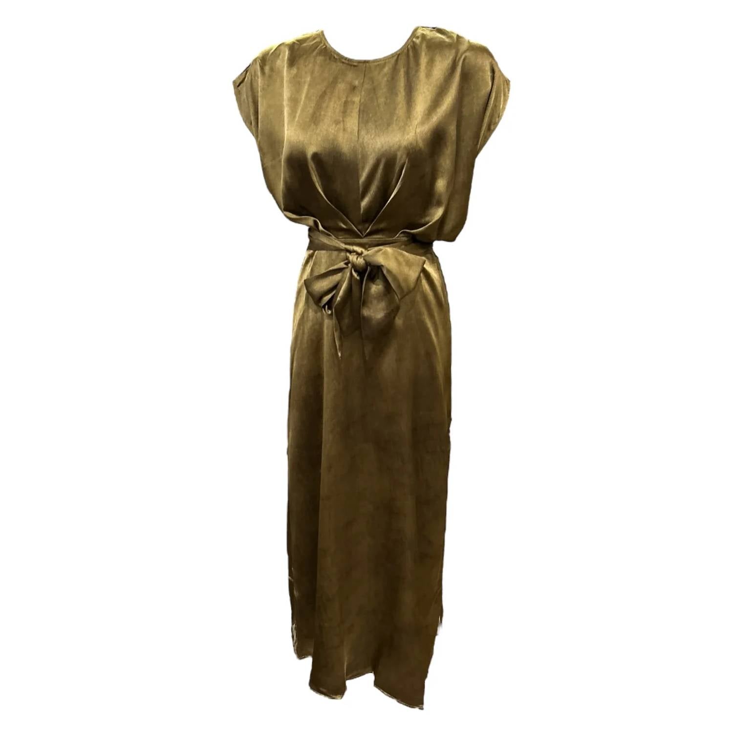 By Together - Women's Maelle Wrap Waist Maxi Dress